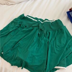Green Athletic Skort
